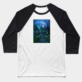 Temple Space Outer Galaxy Baseball T-Shirt
